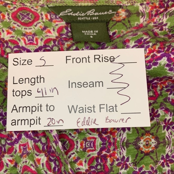 Sold Eddie Bauer | Floral Dress Size S - Picture 6 of 7